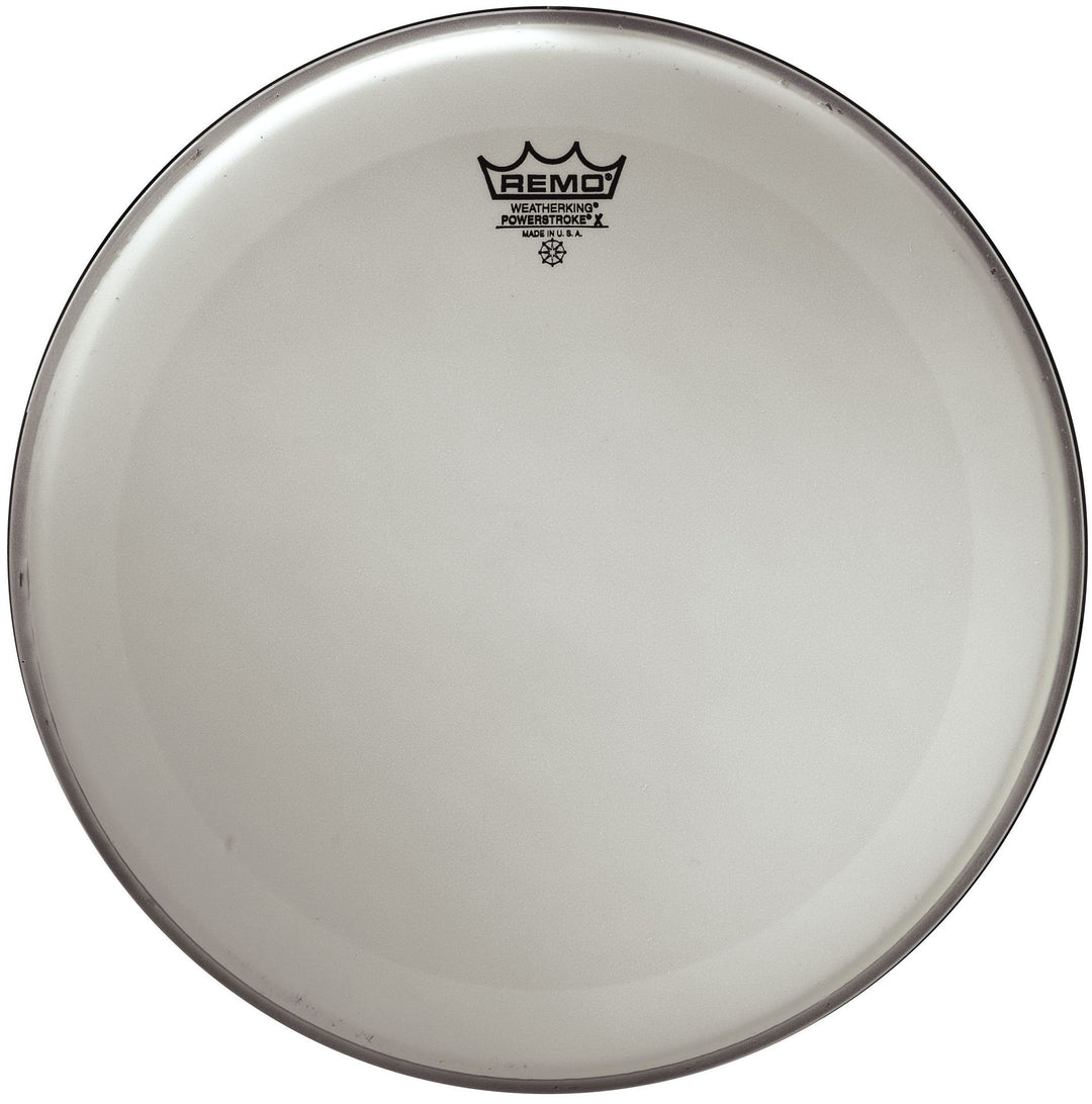 Remo Schlagzeugfell Powerstroke X Weiss aufgeraut Snaredrum 14" PX-0114-BP