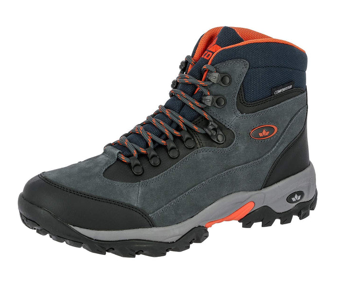 Lico Herren Milan Trekking- & Wanderstiefel, Anthrazit Orange