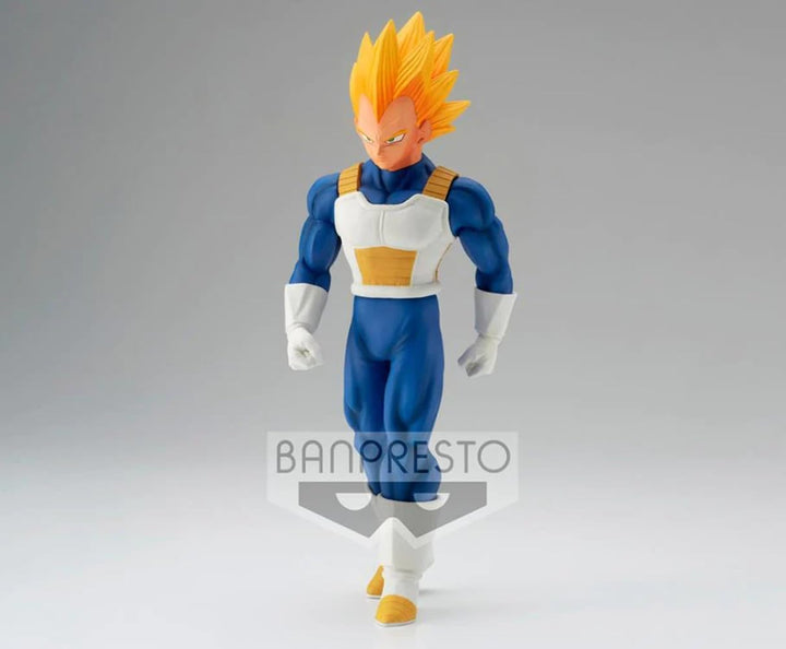 BANPRESTO Dragon Ball Z – Super Saiyan Vegeta – Figur, solide Kante, 21 cm