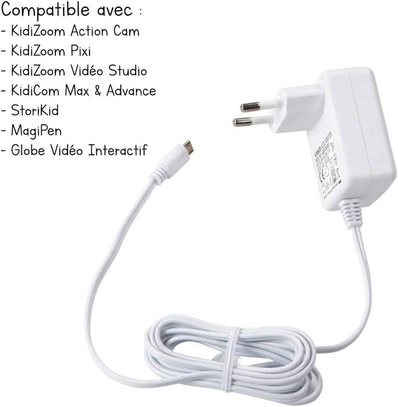 Vtech 80-117964 - Glamour Girl XL Laptop E/R & 80-405149 USB-Ladegerät Bundle mit USB-Ladegerät, Bun