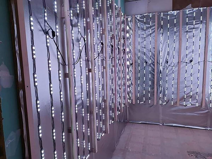 Estpuu Dampfsperre für Saunabau, Alufolie, Aluminiumfolie, B:1,25 m/L:24 m / 30 m2