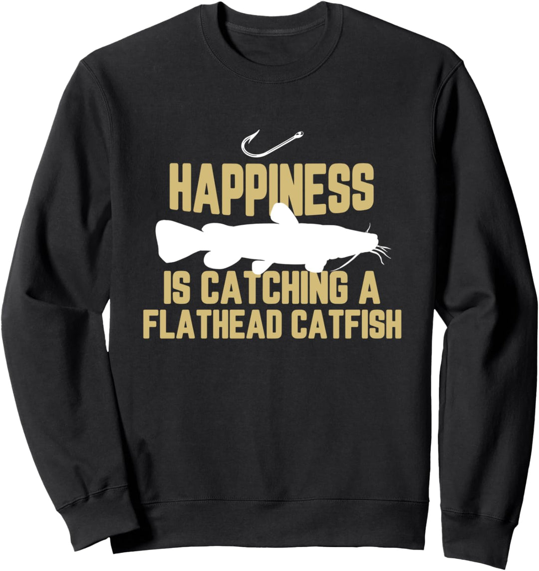 Witzig Wels Angeln Spruch Fisch Angler Sweatshirt