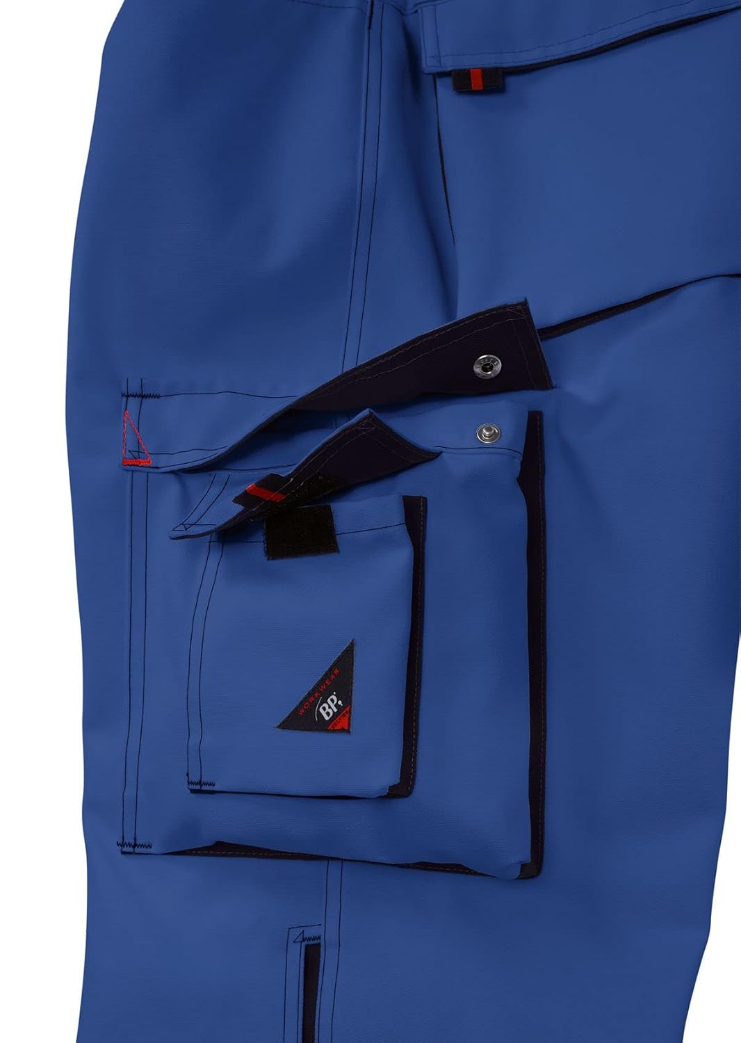BP Workwear 1788-555-13 Arbeitshose - Gummizug im Rücken - Bundfalten - Normale Passform - Grösse: 4