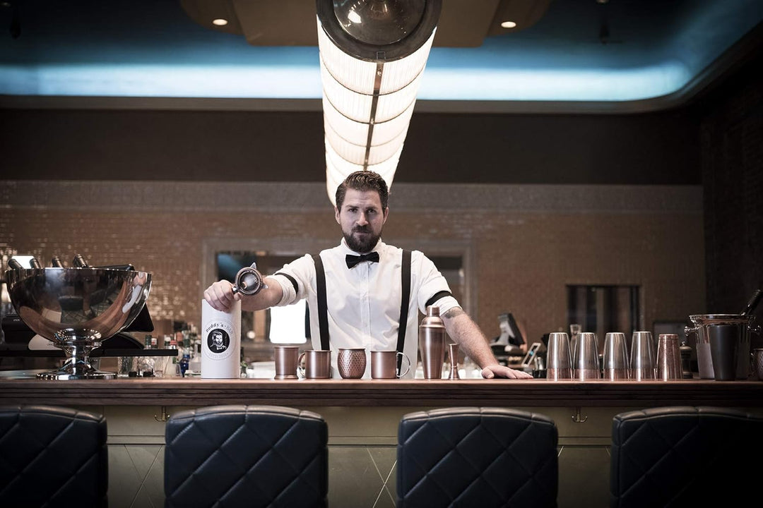 Champagnerkühler,Sektkühler aus Edelstahl, klassischer Stil,hochglanzpoliert, doppelwandig, 10,5 L F