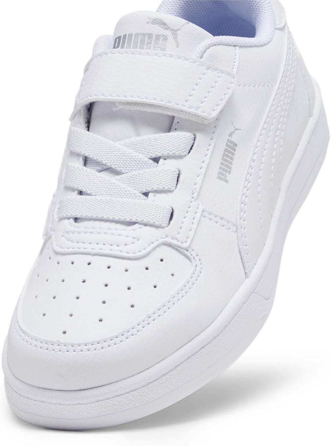 PUMA Unisex Kinder Caven 2.0 Ac+ Ps Sneaker, 28 EU White Silver Black