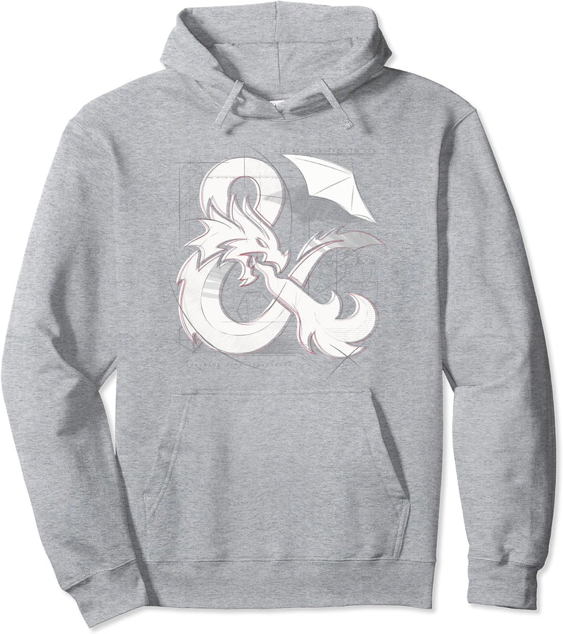 Dungeons & Dragons Ampersand Sketch Pullover Hoodie