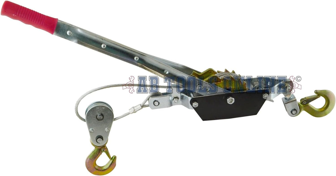AB Tools 2 Tonne Kabel Ernährung Hand Turfer Extraktionsapparat von poulie treuil Handvoll Flexible
