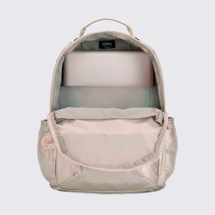 Kipling SEOUL Grosser Rucksack Einheitsgrösse Metallic Glow, Einheitsgröße Metallic Glow