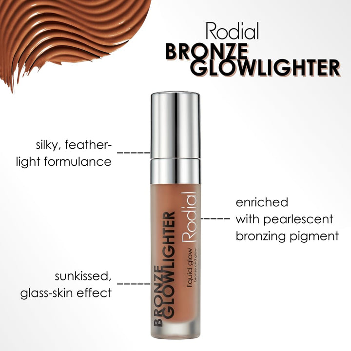 Rodial Bronze Glowlighter 6.1ml - Creme-Bronzer für sofortige Leuchtkraft der Haut, federleichte For