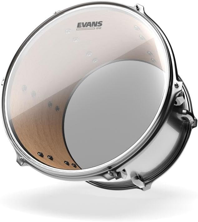 Evans TT14G12 Fell G12 Serie 35,56 cm (14 Zoll) Durchmesser klar 14 Inch durchsichtig, 14 Inch durch
