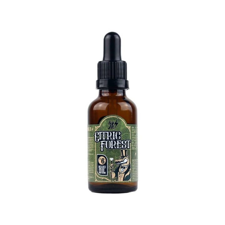 HEY JOE! Beard Oil N° 6 Citric Forest | Natürliches und Erfrischendes Bartöl Herren mit Zitronen- un