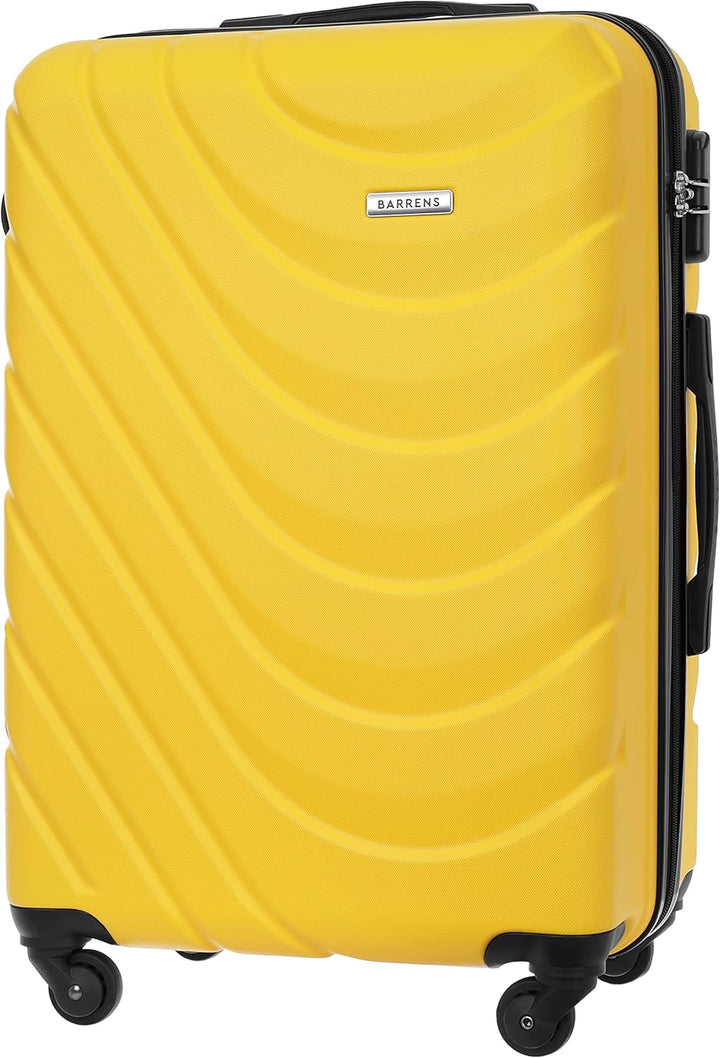 BARRENS Mittel Koffer | Aufgabegepäck | 67x46x26 cm | 63 L | Hochschlagfestes ABS-Material | Chiffri