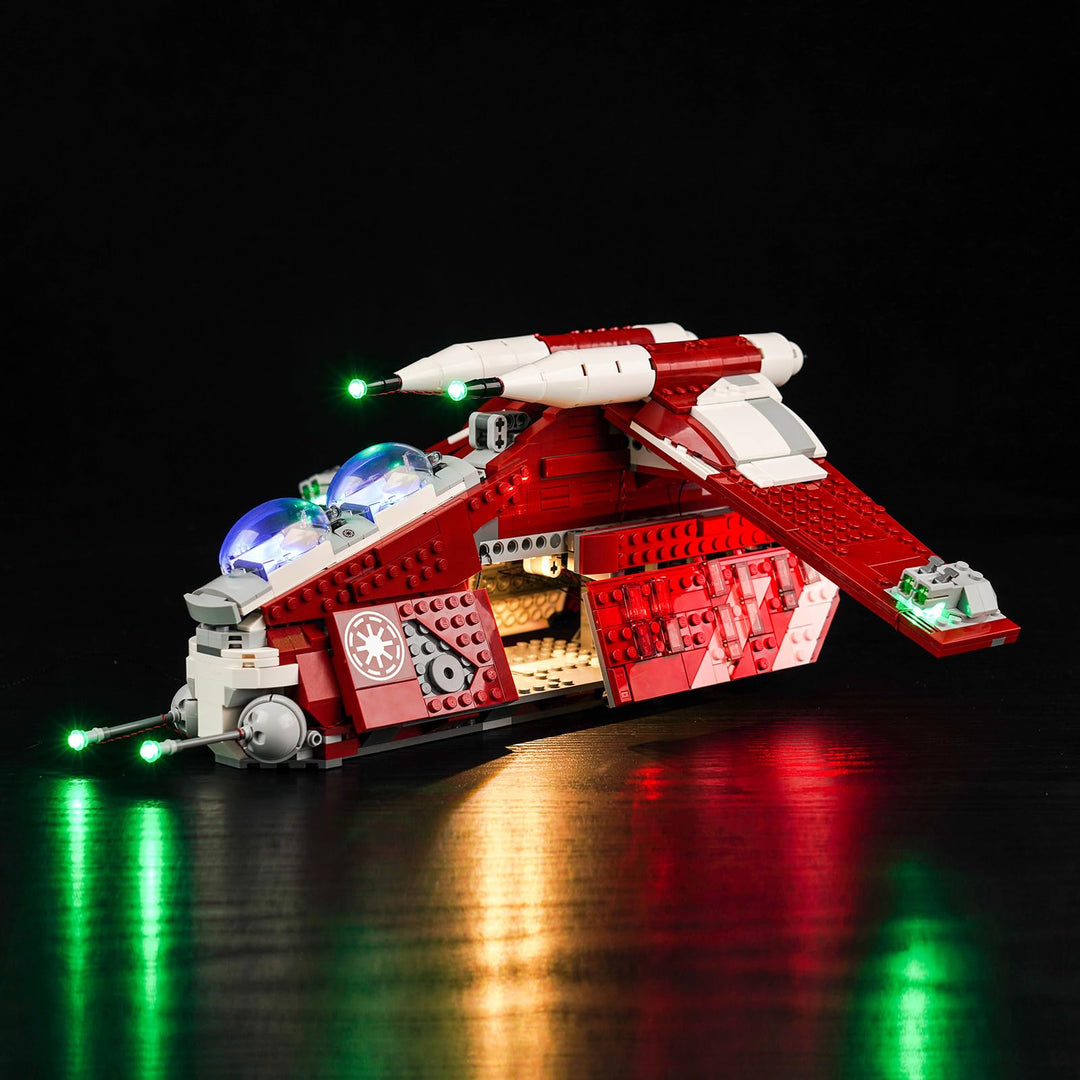 Led Licht Set für Lego The Clone Wars Coruscant Guard Gunship 75354 (Kein Lego), Dekorationsbeleucht