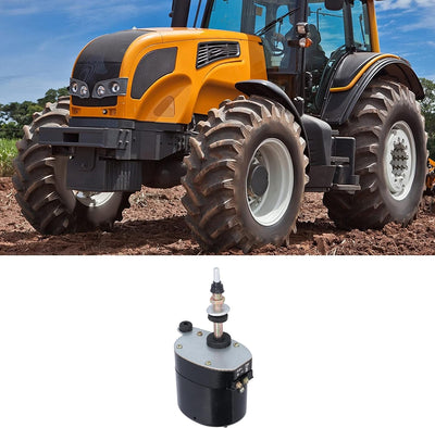 12V Scheibenwischermotor, Wischermotor Traktor DC 12V Scheibenwischermotor aus Metall 105° Wischfeld