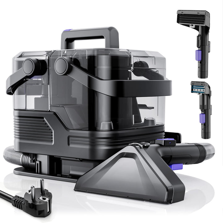 Tragbare Teppich reinigungs maschine, 20Kpa leistungsstarke Absaugung Spot Cleaner Maschine, Polster