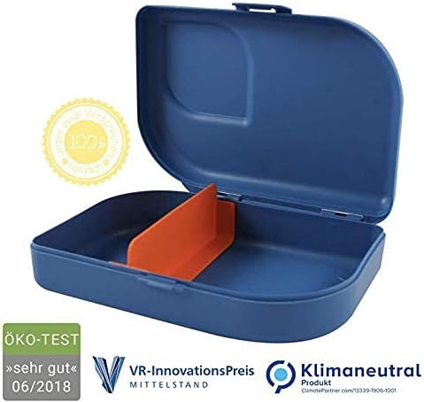 ajaa! Lunch-Box, Blau, 18,5 x 13 x 5 cm