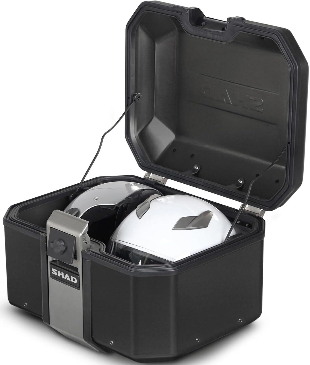 SHAD D0tr48100b - Kofferraum Koffer Motorrad gepäck tr48 Terra Black Edition Black Aluminium, Black