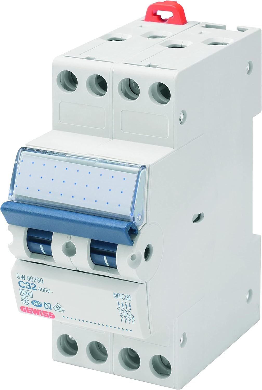 Gewiss GW90266 MTC60 LS SCHALTER C10A 3P 6KA 2TE