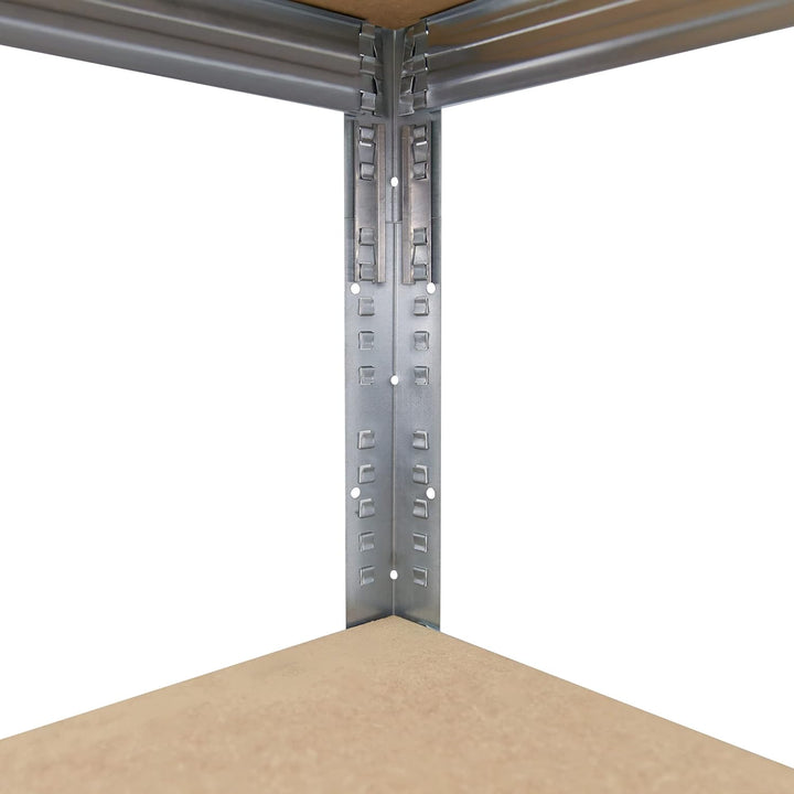 shelfplaza® 180x30x45cm Profi Schwerlastregal verzinkt/Metallregal mit 5 Böden à 200kg Tragkraft/Kel