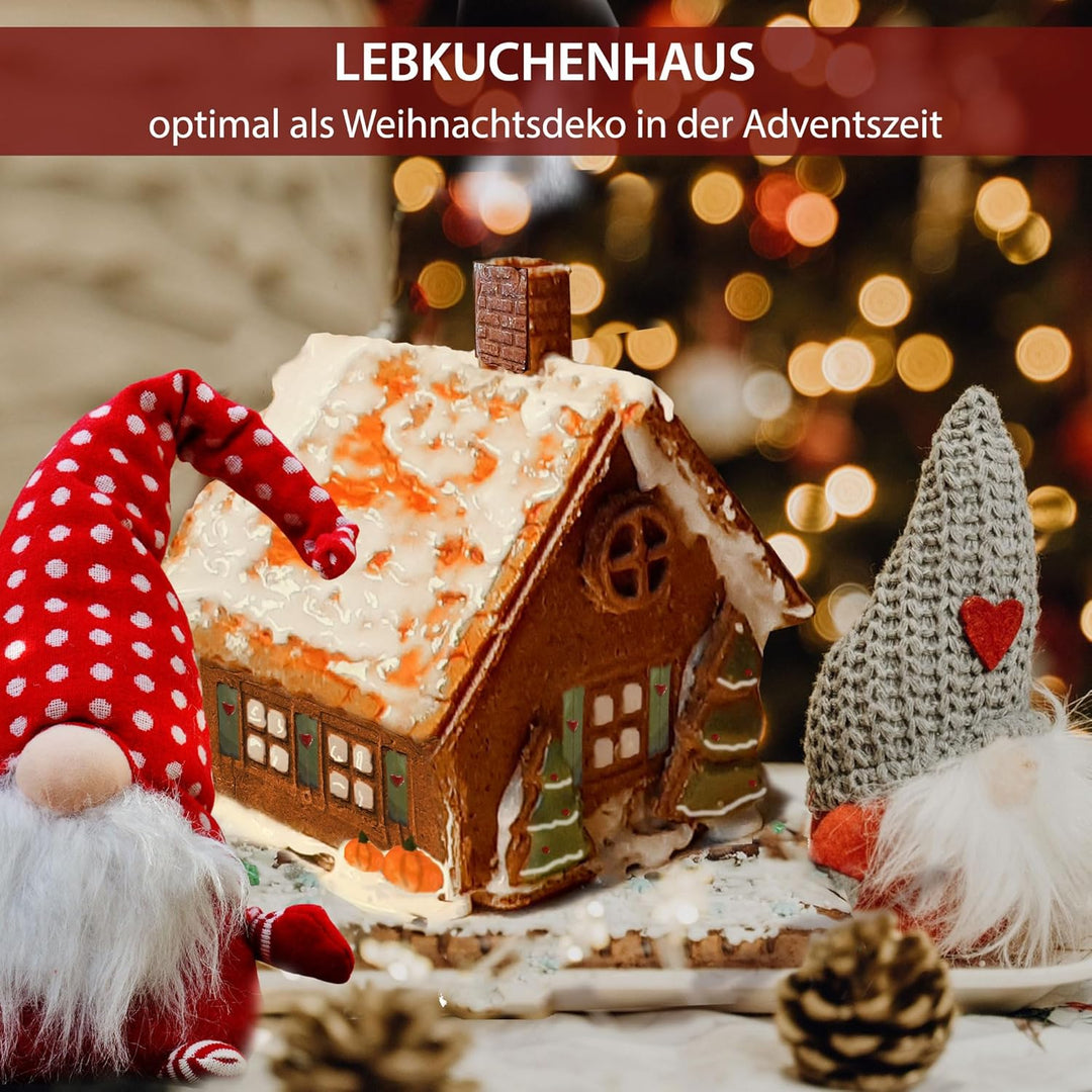Syntrox Germany Lebkuchenhaus Gingerbread Maker MM-1400W mit herausnehmbaren