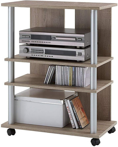 FMD Möbel 205-007 TV/Hifi-Regal Variant 7, 65 x 85 x 40 cm, eiche