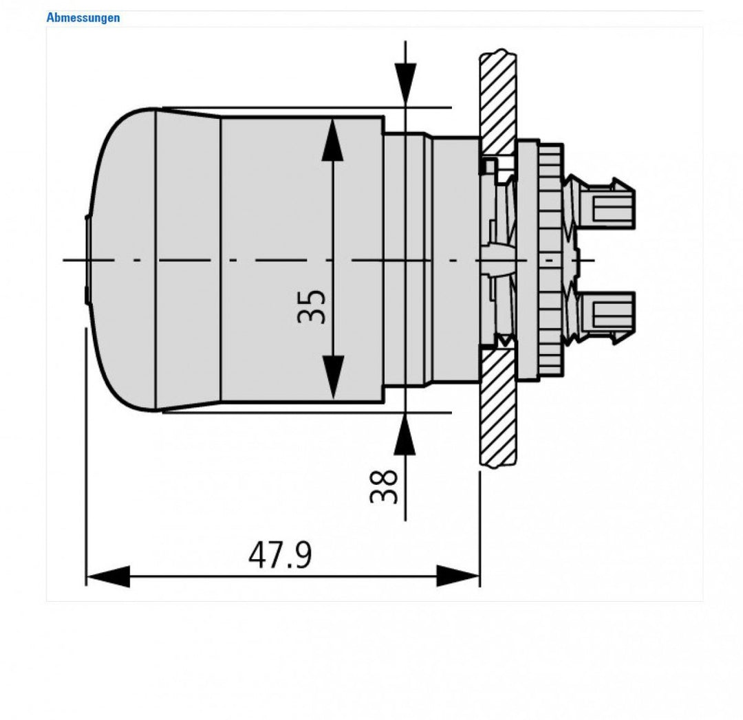 NOT AUS SCHLÜSSELTASTE EATON M22-PVS
