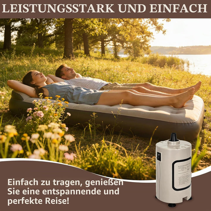 Luftballonpumpe Elektrische, 600W Elektrische Ballonpumpe Kit mit 14 Ballongirlande Kits, 2 Inflatio