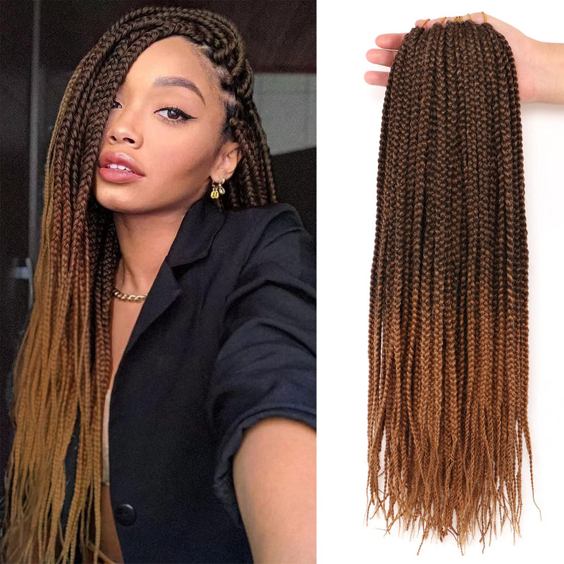 7 Packungen gehäkelte Braids Strähnen Echthaar Haarverlängerung für afrikanische Zöpfe Schwarze Perü