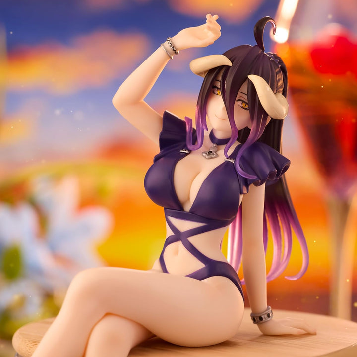Furyu - Overlord Noodle Stopper Albedo Swimsuit Dark Purple Color Ver. 16 cm