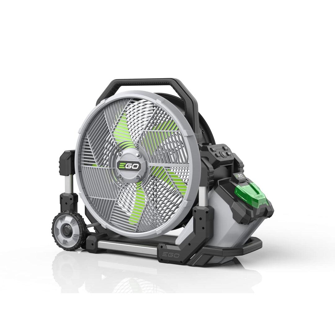 EGO FN1800E 45 cm-Outdoor-Lüfter mit Sprühnebelkühlung, bis 8.000 m3/h, 2 Kühlungs- und 5 Lüfterstuf