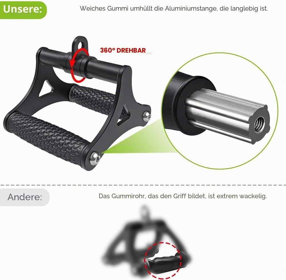Kipika D-Griff-Kabelbefestigung, Kabelmaschinengriffe T-shaped Double D Handle, T-shaped Double D Ha