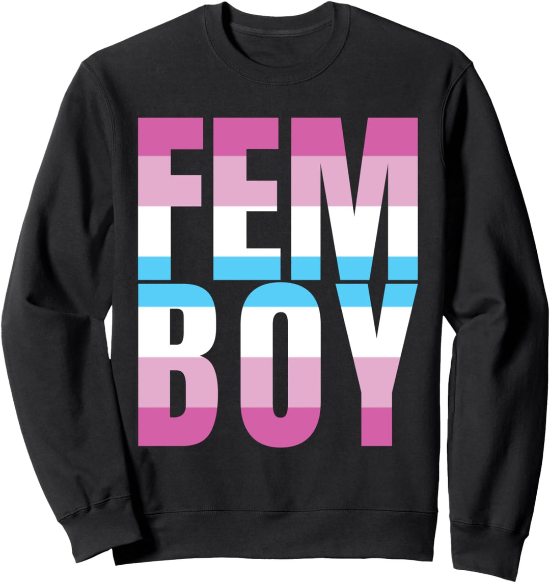 Femboy Flag on FEMBOY Sweatshirt