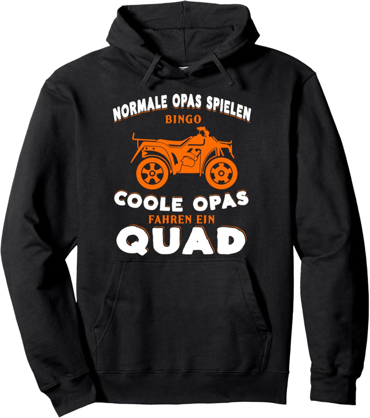 Quad Opa Bike Zubehör ATV Geschenk Pullover Hoodie