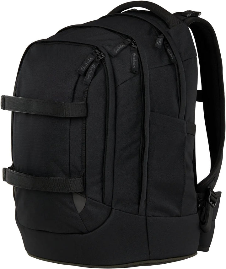 Satch Pack ab 5. Klasse ergonomisch 30L Stauraum standfest Organisationstalent Einheitsgrösse Blackj