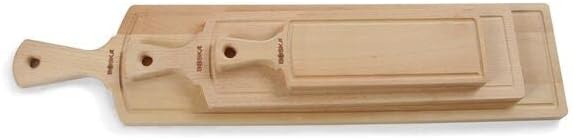 Boska Servierbrett Amigo L holz, Schneidebrett Holz, Holzbrett Küche Gross, Frühstücksbrettchen Holz