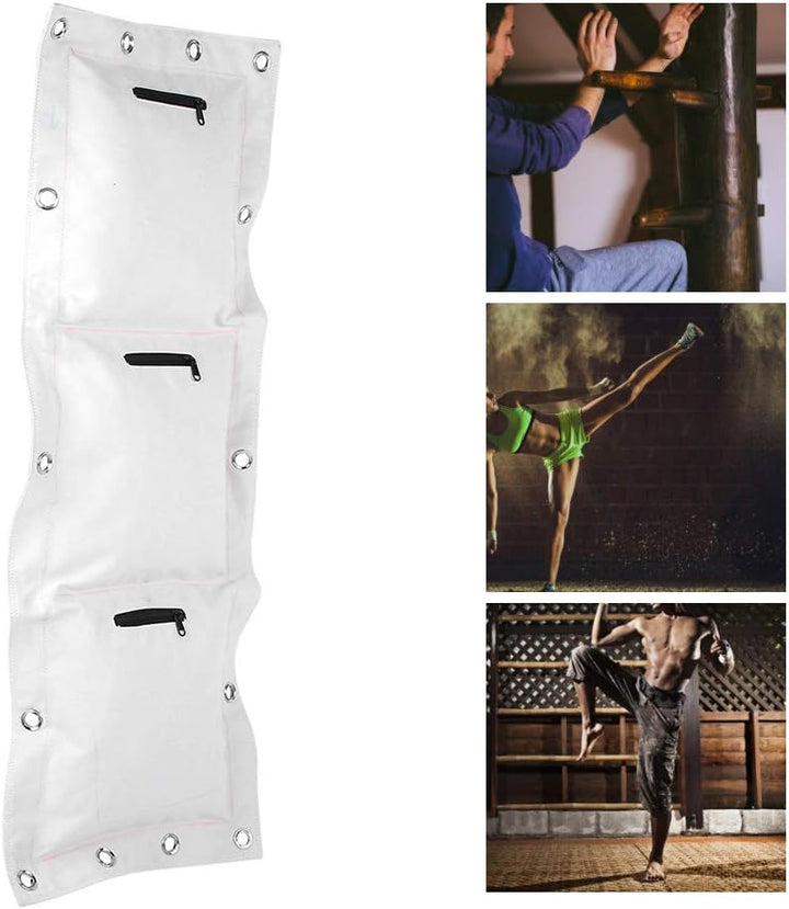 Pilipane Sandsack,Wing Chun Wall Punch, leerer Sandsack mit Reissverschluss für Boxen Muay Thai Sand