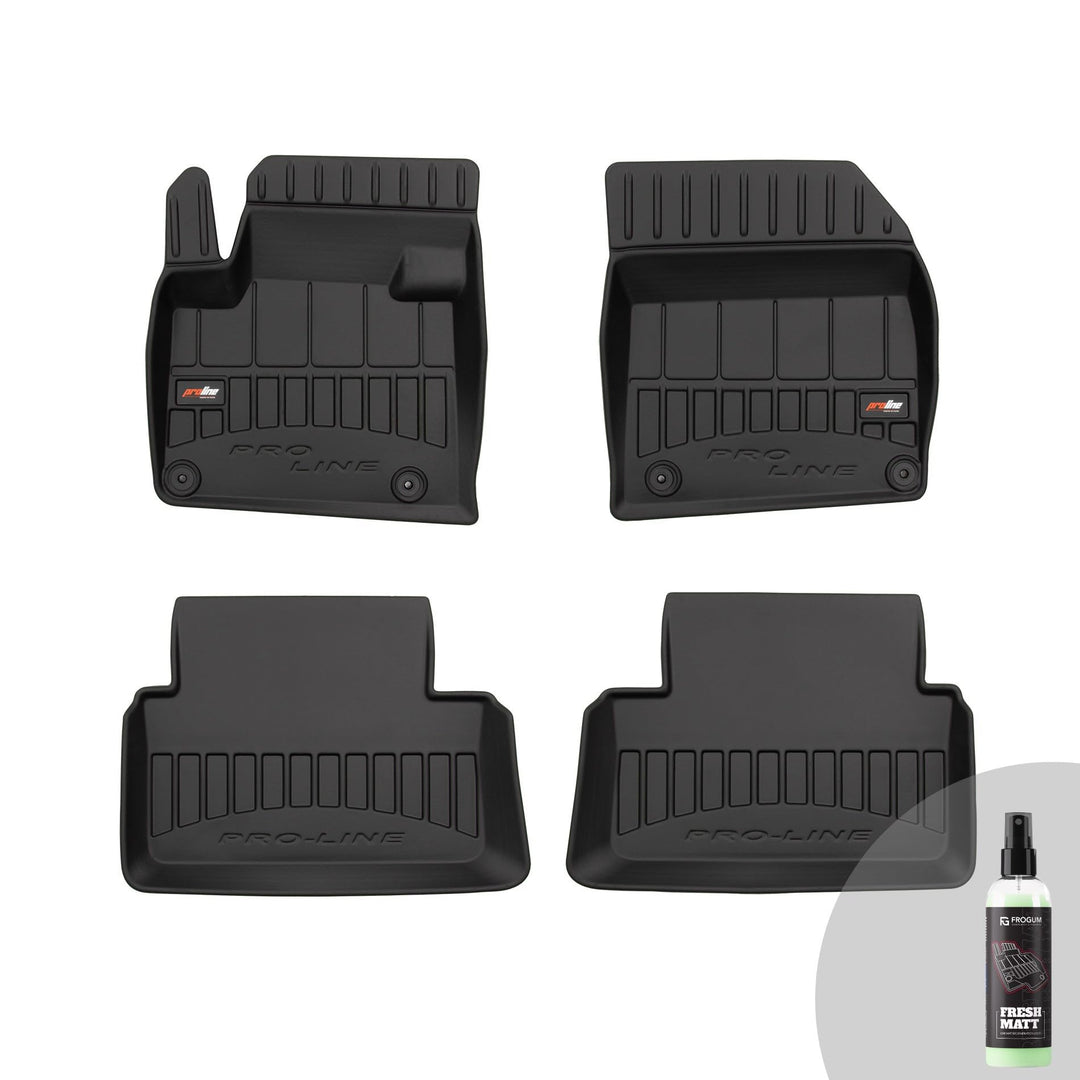 FROGUM ProLine 3D Gummimatten Exklusiven Auto Fussmatten Autofussmatten für Citroën C5 II 2008-2017