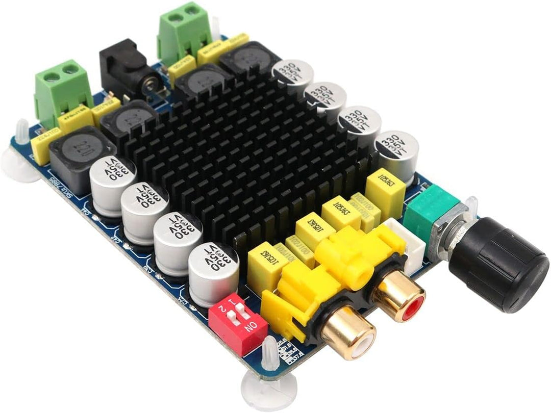 DollaTek TDA7498 2x100W Dual Channel Digital Class D Audio Verstärker Board DC 14-32V 24V Powered St