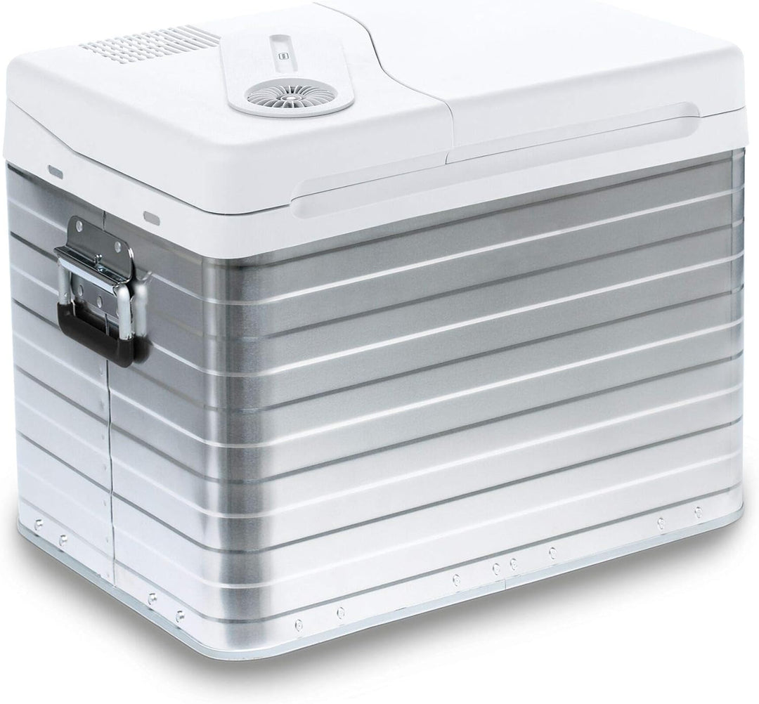 Mobicool MQ40A AC/DC - Tragbare elektrische Alu-Kühlbox, 39 Liter, UK-Version