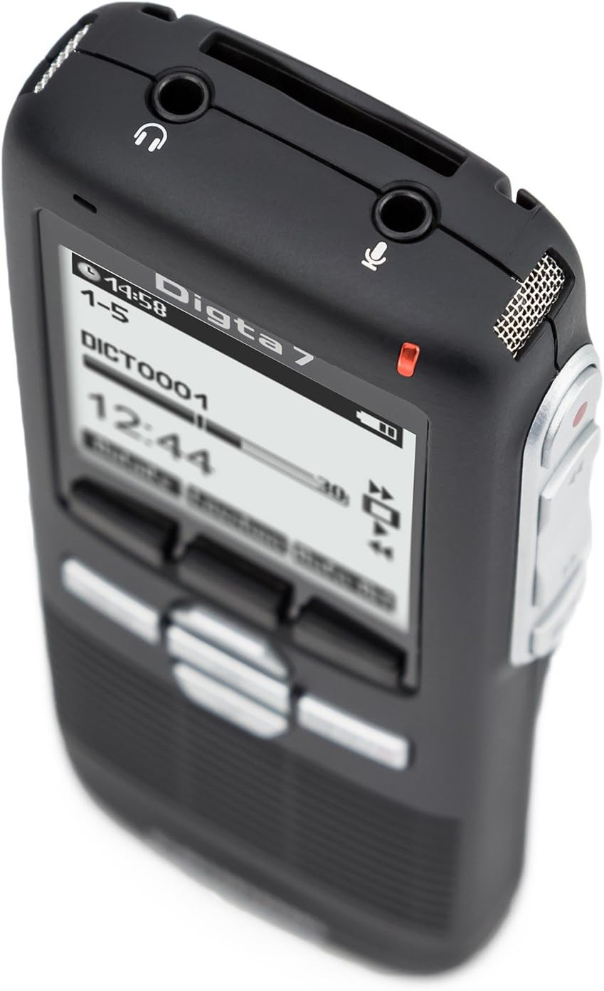 Grundig PDM7010-12 Digitales Diktiergerät Digta 701 Push