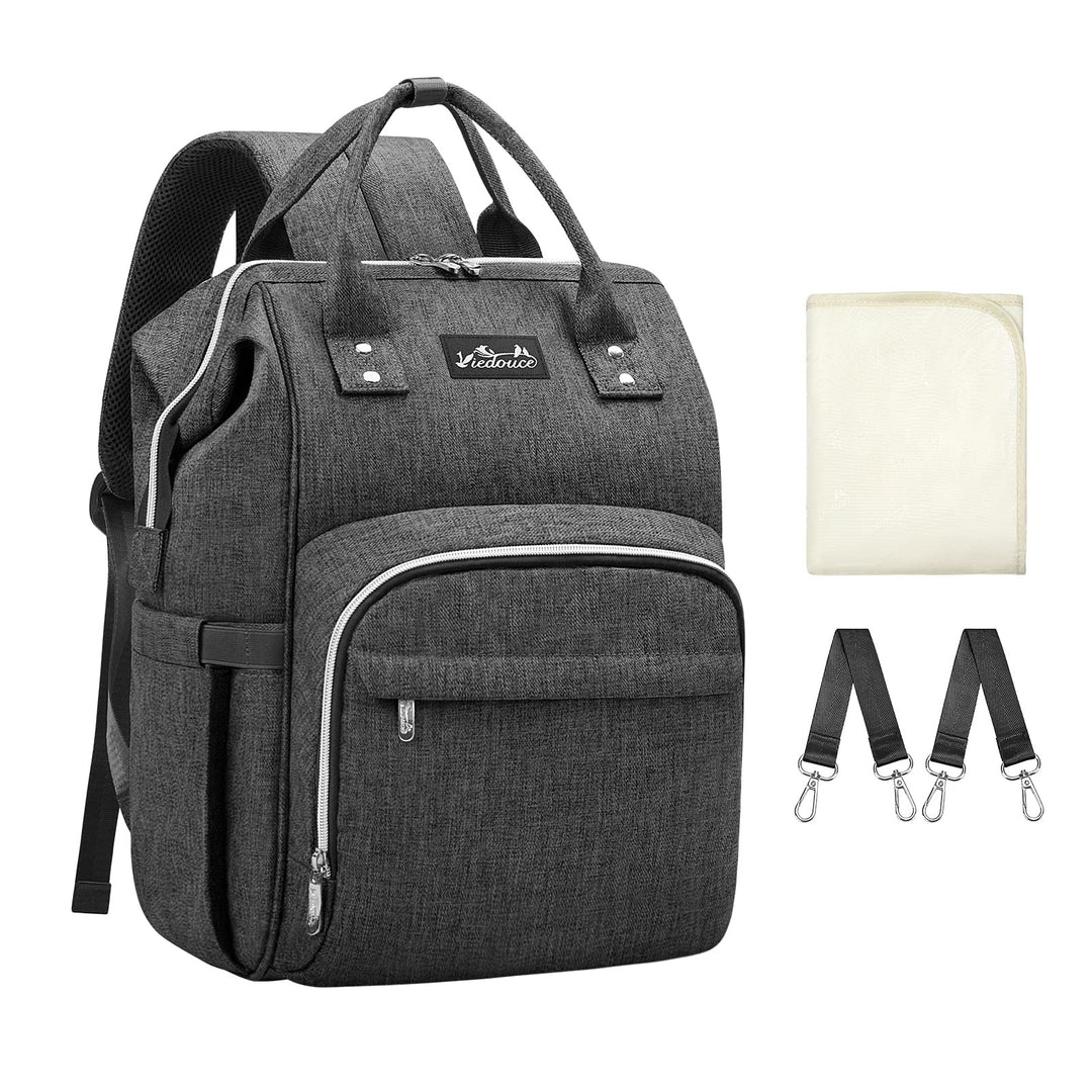 Viedouce Baby Wickelrucksack Wickeltasche Babytasche,Wasserdicht Oxford Grosse Kapazität für ausgehe