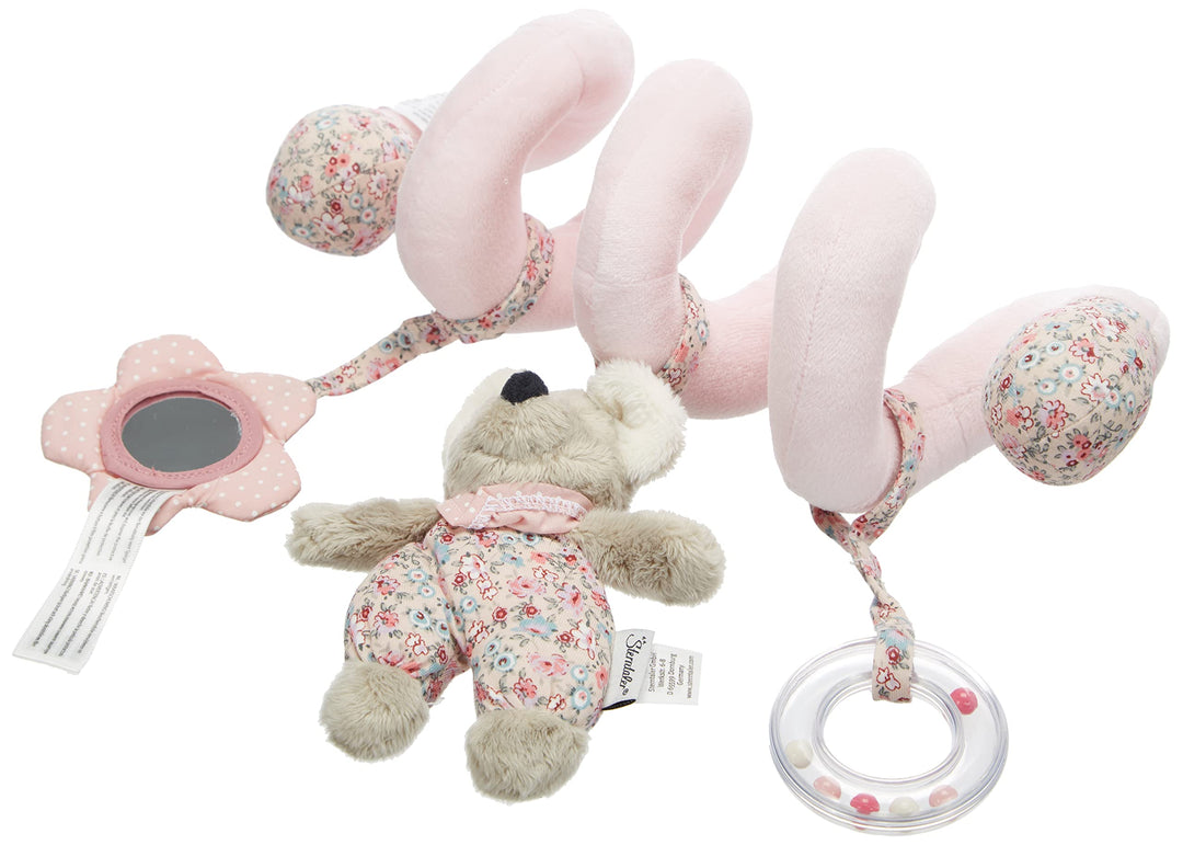 Sterntaler 6612001 Spielzeugspirale, Maus Mabel, Inklusive Rassel, Alter: Für Babys ab der Geburt, R