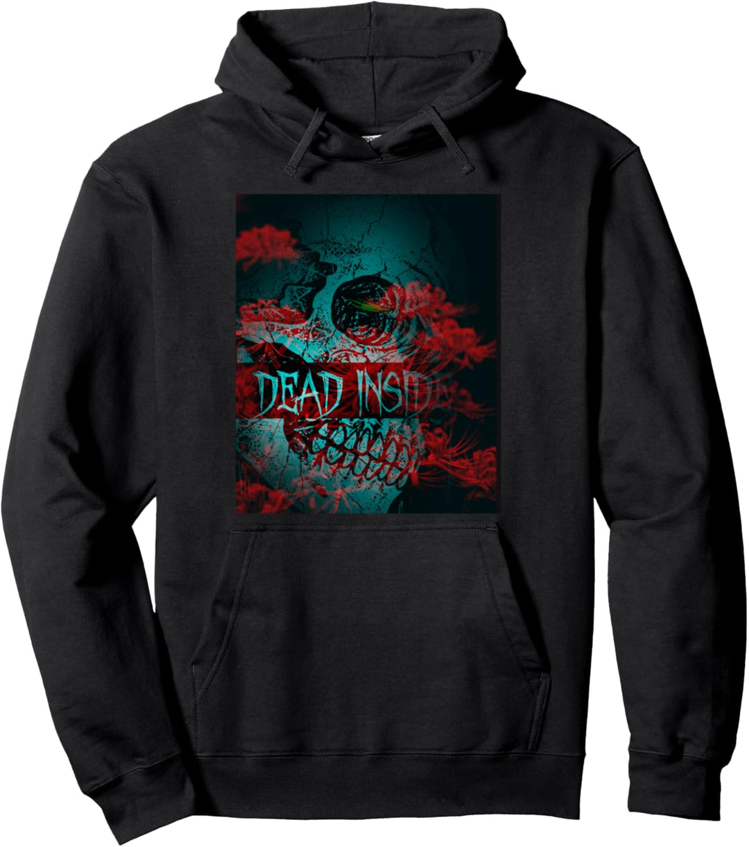 Death Inside Okkult Grunge Aesthetic Gothic Goth Pullover Hoodie