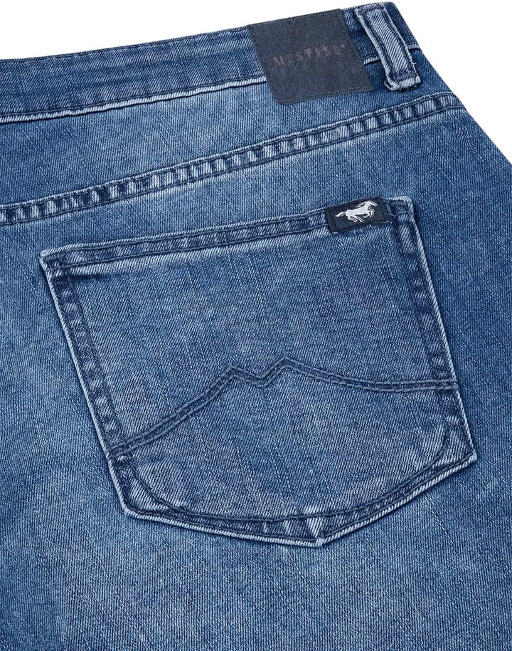 MUSTANG Damen Shorts Bermuda Kurze Jeans Hose Regular Jeansshorts Hotpants Basic Denim Stretch Baumw