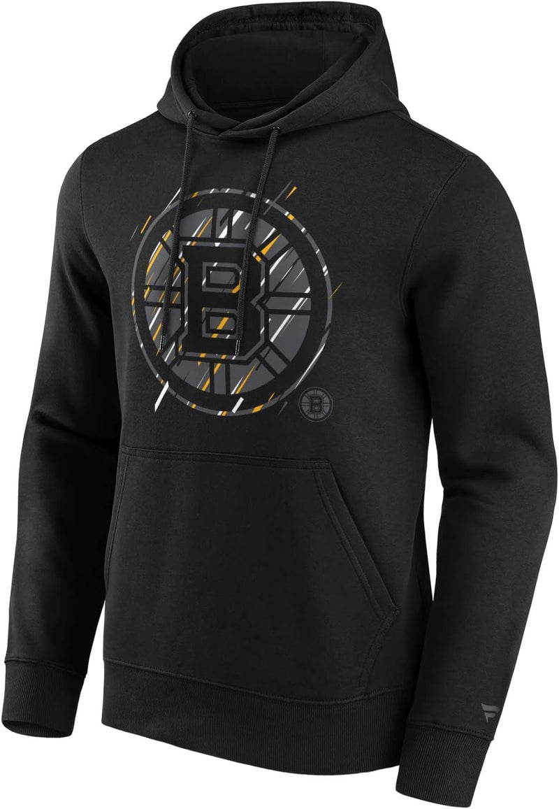 Fanatics Boston Bruins Etch NHL Hoodie Schwarz, S