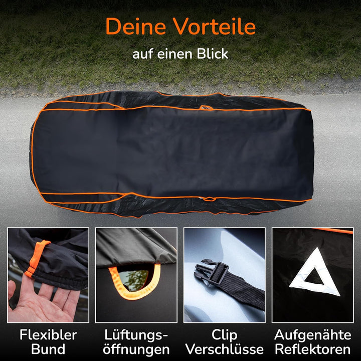 Upgrade4cars Auto Hagelschutzplane | Auto Abdeckplane für alle Jahreszeiten | Autoabdeckung Universa