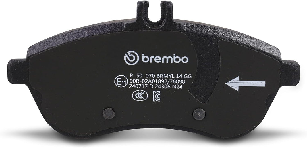 Brembo P 50 070 Bremsbelagsatz, Scheibenbremse - (4-teilig)