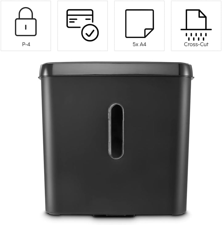 Aktenvernichter Safe X50, Schredder mit Sicherheitsstufe P4 T4 E3