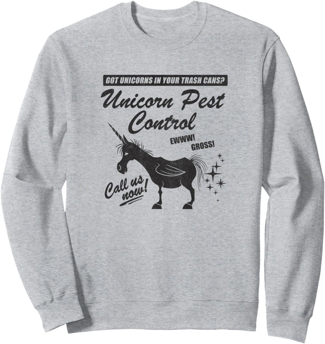 Disney Pixar Onward Einhorn Schädlingsbekämpfung Sweatshirt