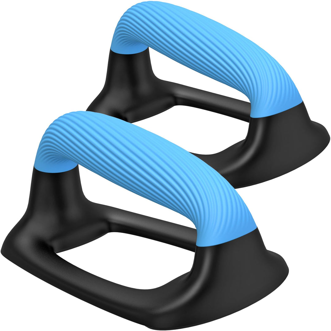 Kipika Liegestützgriffe für Zuhause – Push-Up Bars mit Anti-Rutsch-Unterseite,Soft Handles,Set of 2